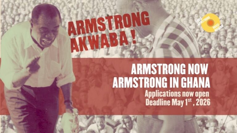 ARMSTRONG NOW 2026 — APPLICATIONS OPEN - Louis Armstrong House Museum